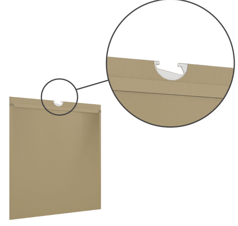 Пакет двойной для хранения трафаретов