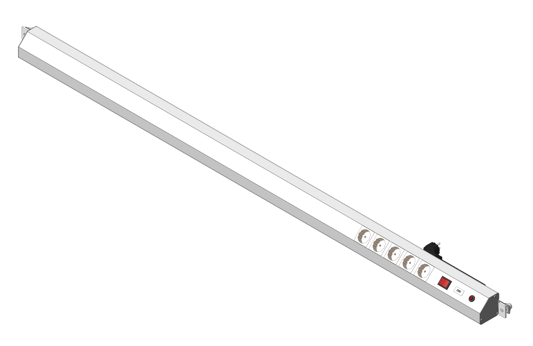 Панель электромонтажная