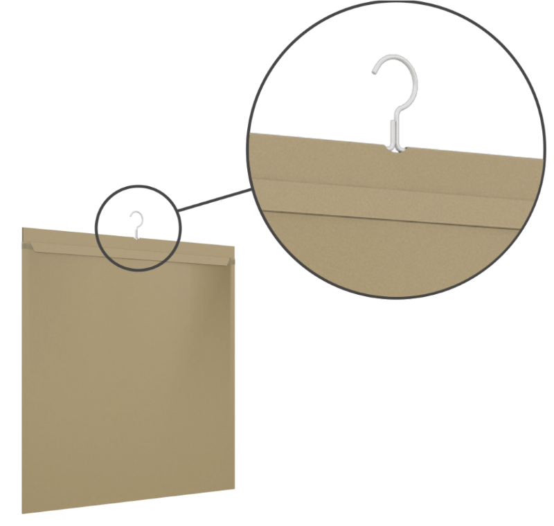 Пакет двойной для хранения трафаретов