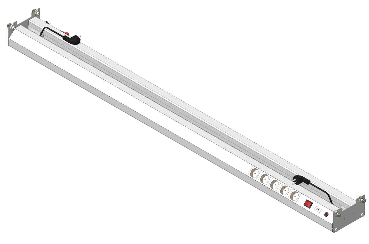 Панель электромонтажная