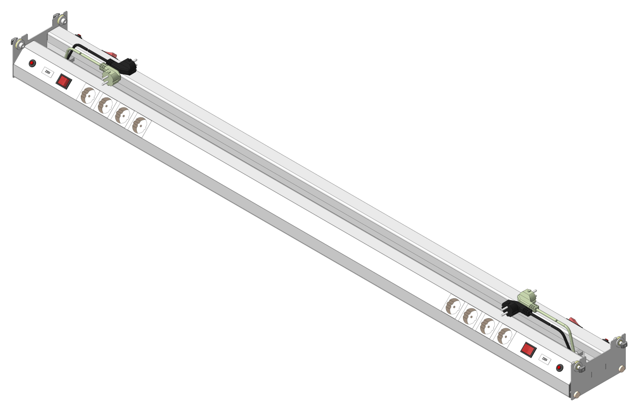 Панель электромонтажная