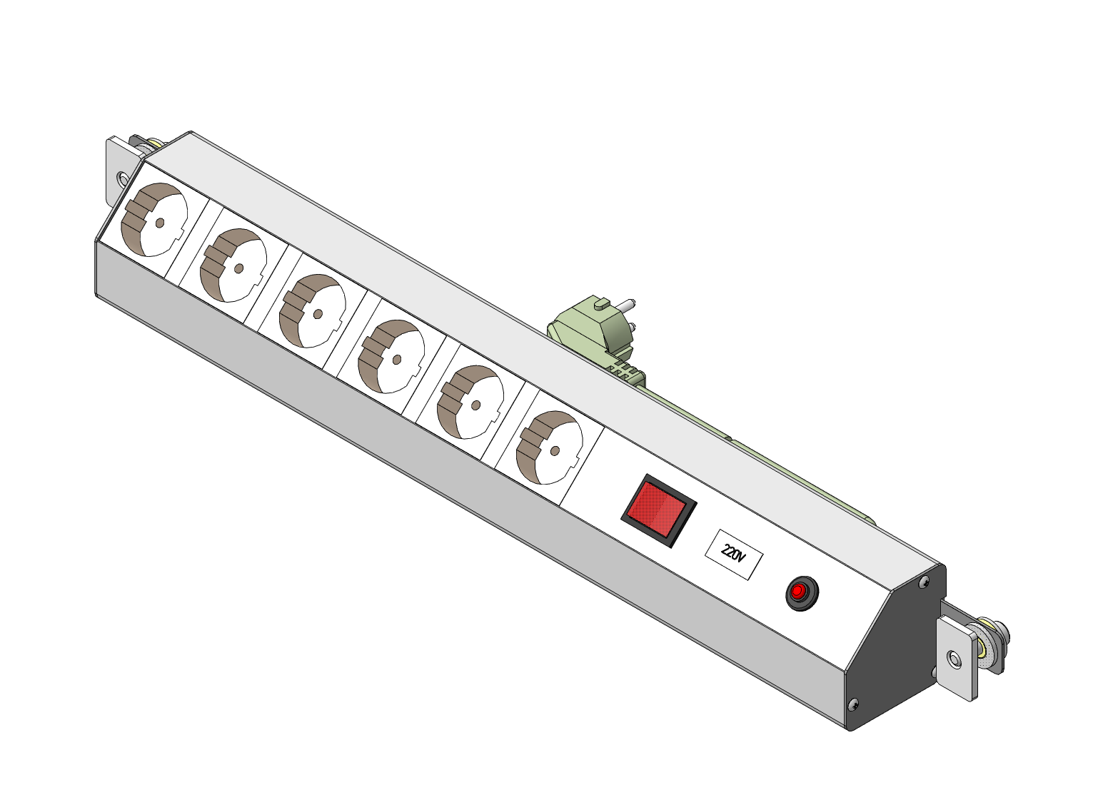 Панель электромонтажная