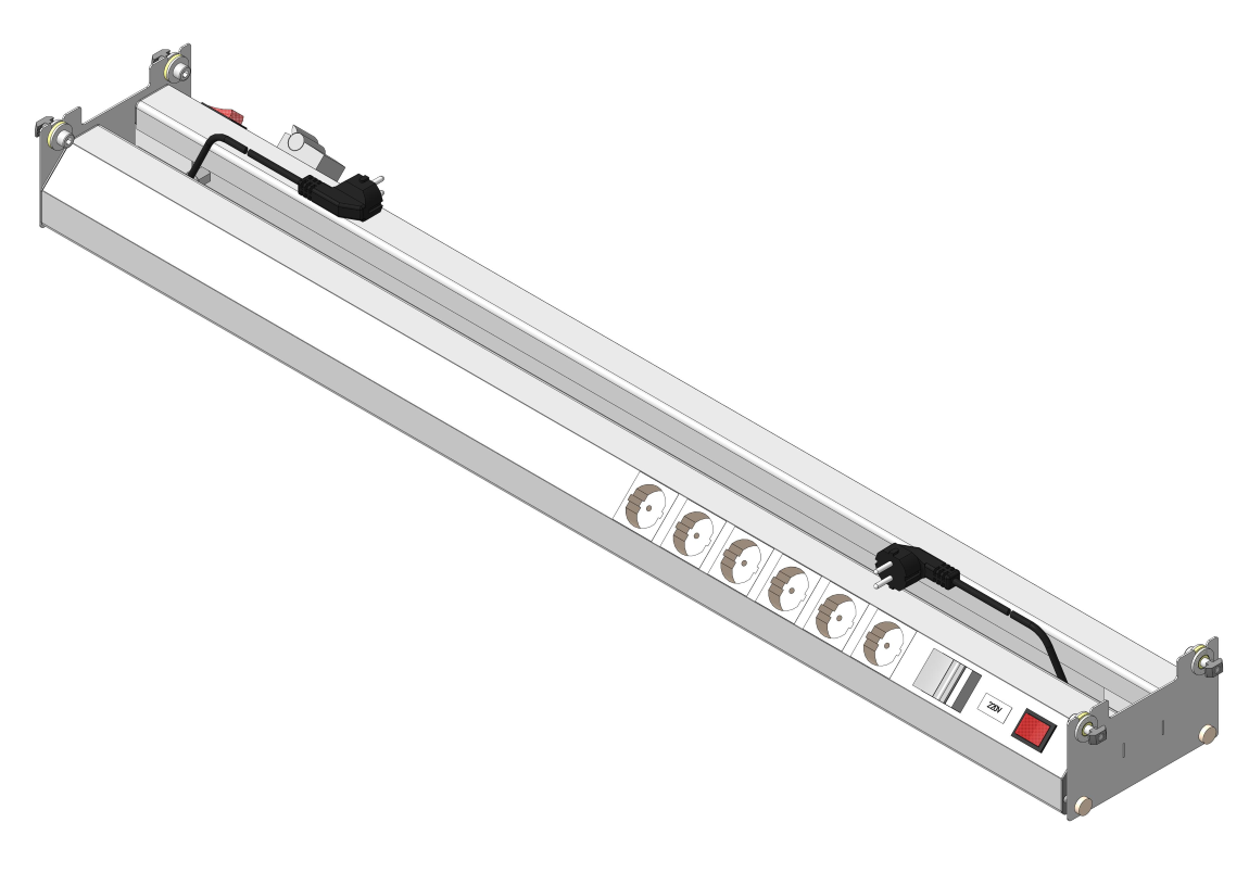 Панель электромонтажная