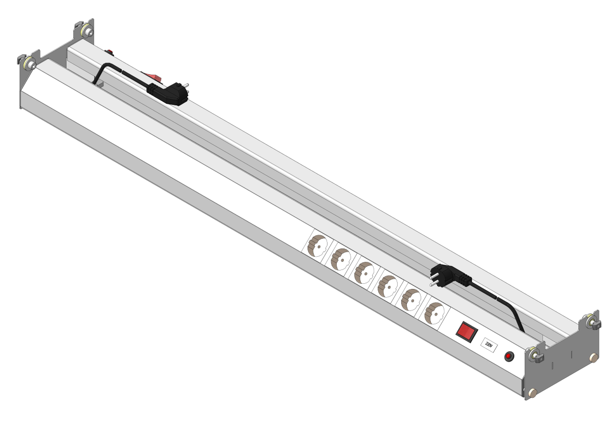 Панель электромонтажная