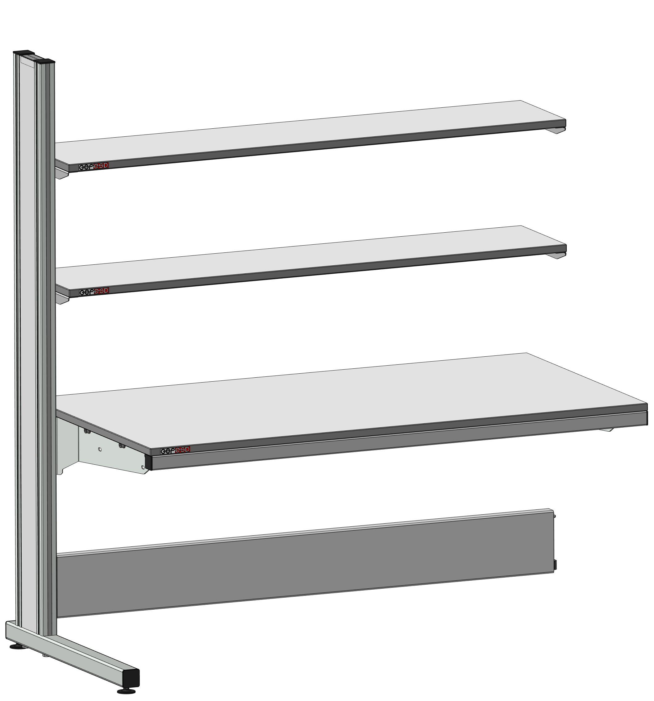 Стол Атлант. Дополнительная секция