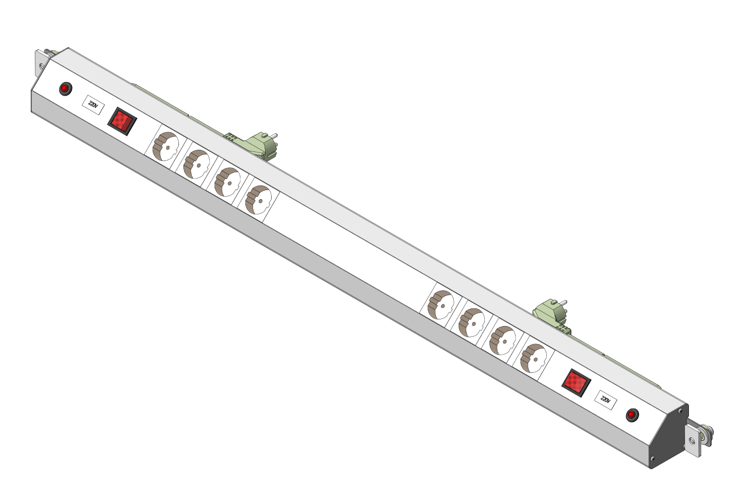 Панель электромонтажная