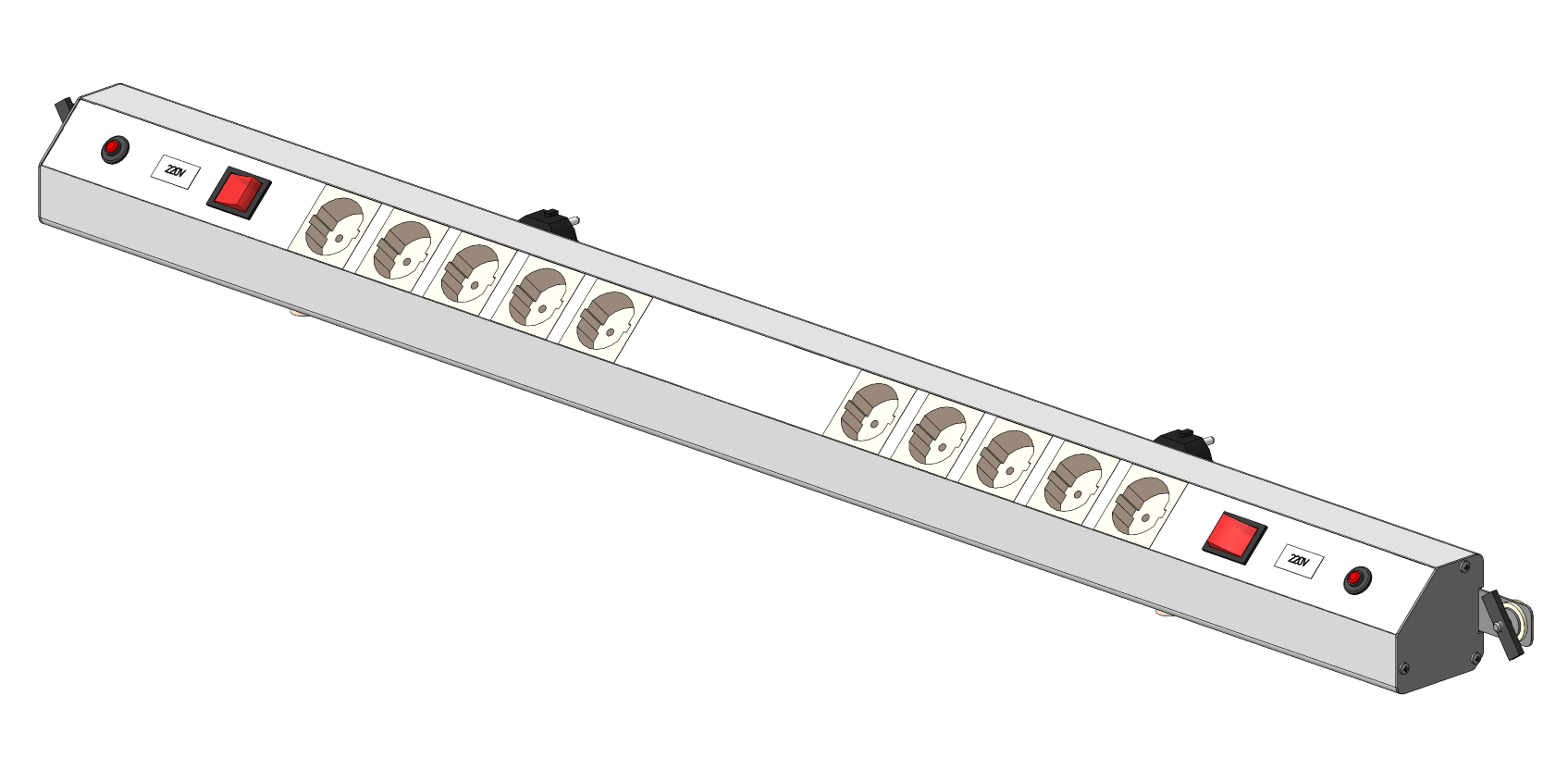 Панели электромонтажные для серии Стрим