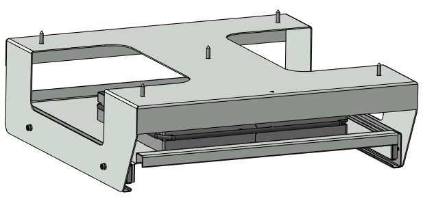 Держатель пакета выдвижной