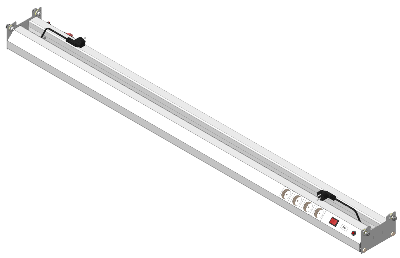 Панель электромонтажная