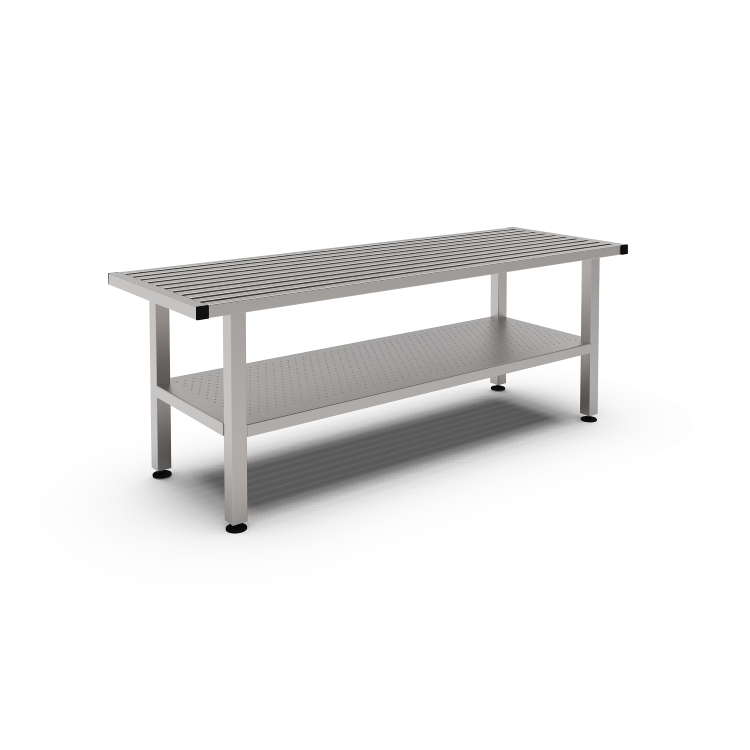 Скамья из нержавеющей стали