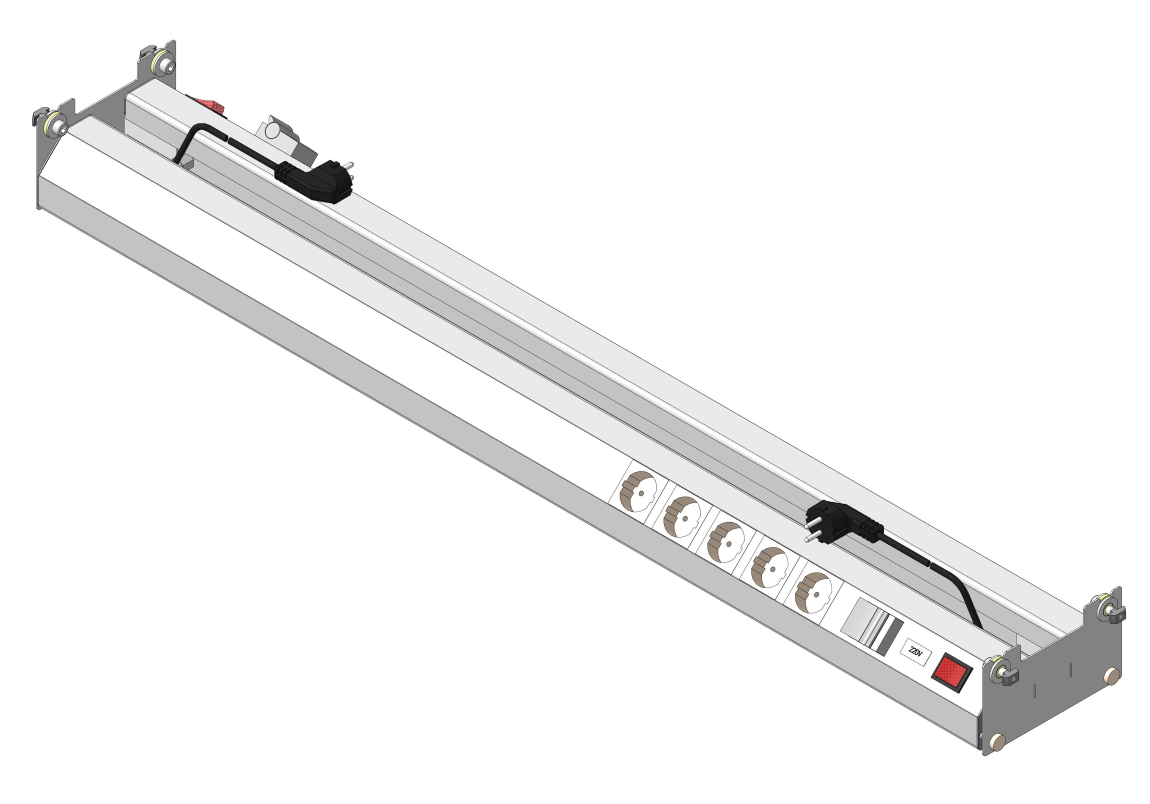 Панель электромонтажная