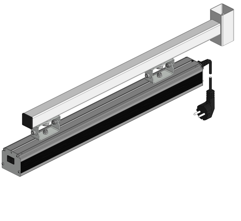 Светильник боковой не поворотный Стандарт