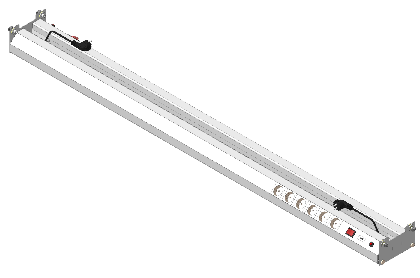 Панель электромонтажная