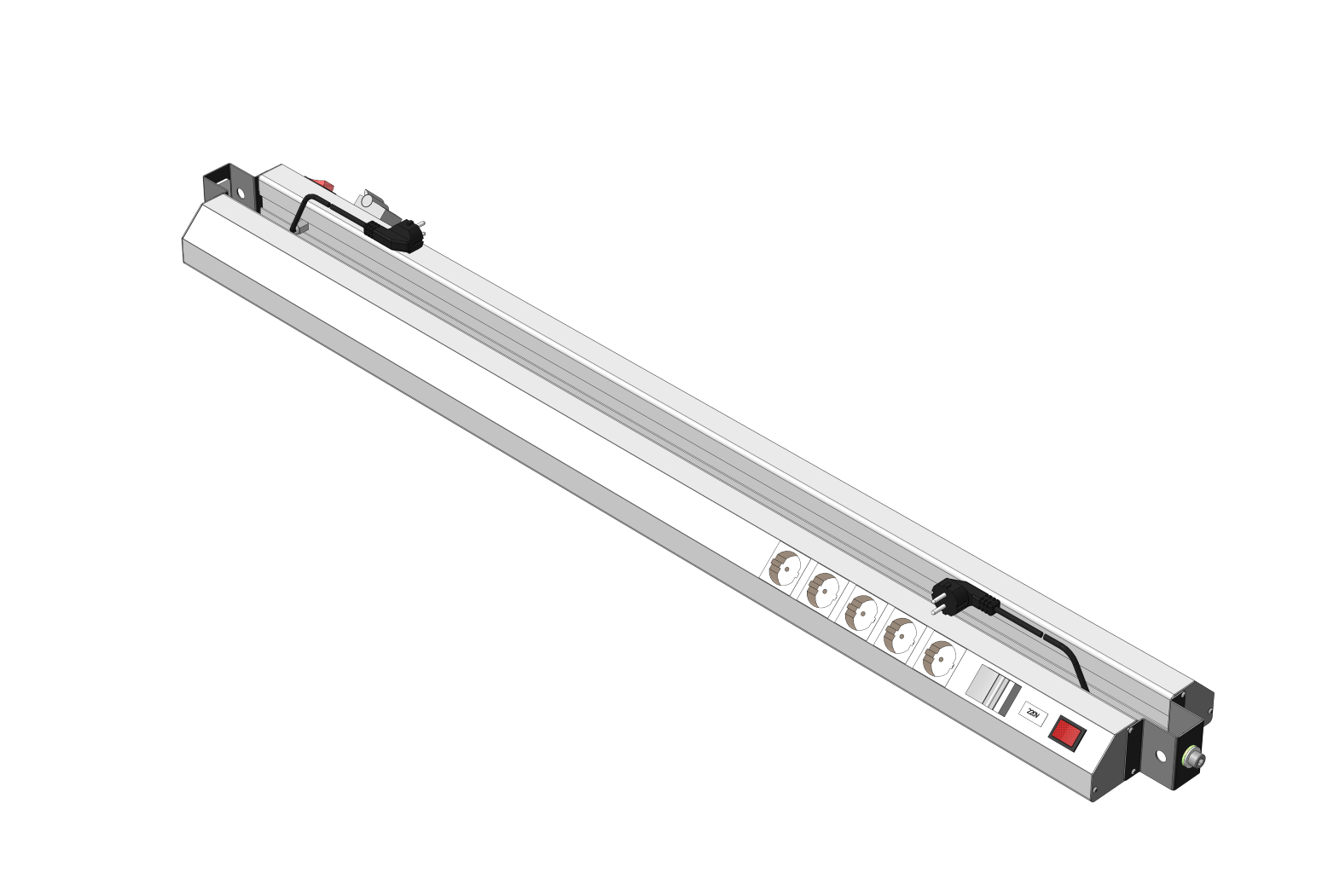 Панель электромонтажная